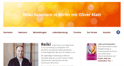 Desktop Screenshot of einfach-nur-reiki.de